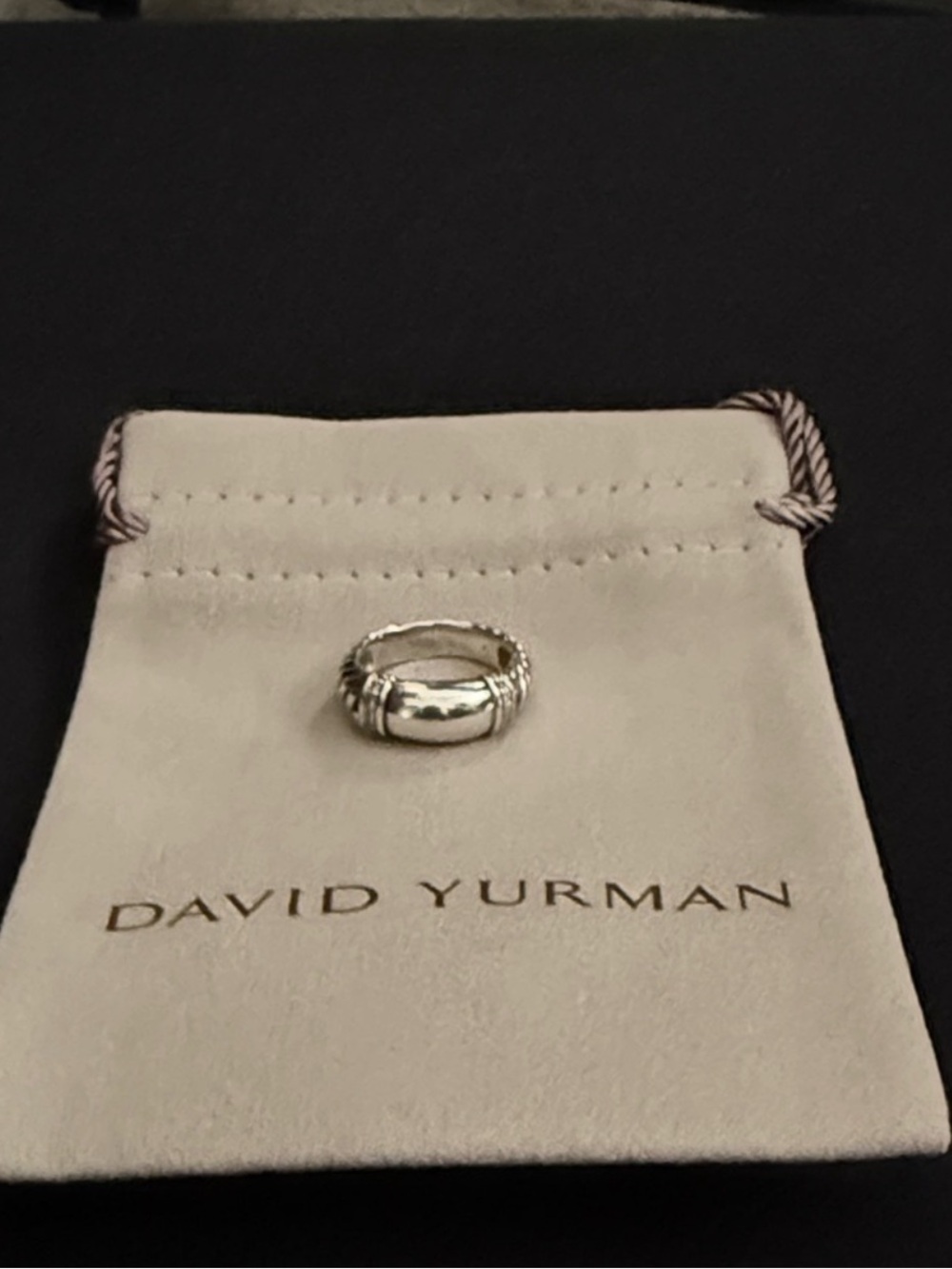 David Yurman Diamond Ring 5.5
